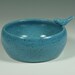 Brightly Tweet Bowl - Dip Bowl - Candy Bowl - Condiment Bowl - Songbird Bowl - 5 Inch Round Bowl - Bright Light Blue Bowl - Ready To Ship