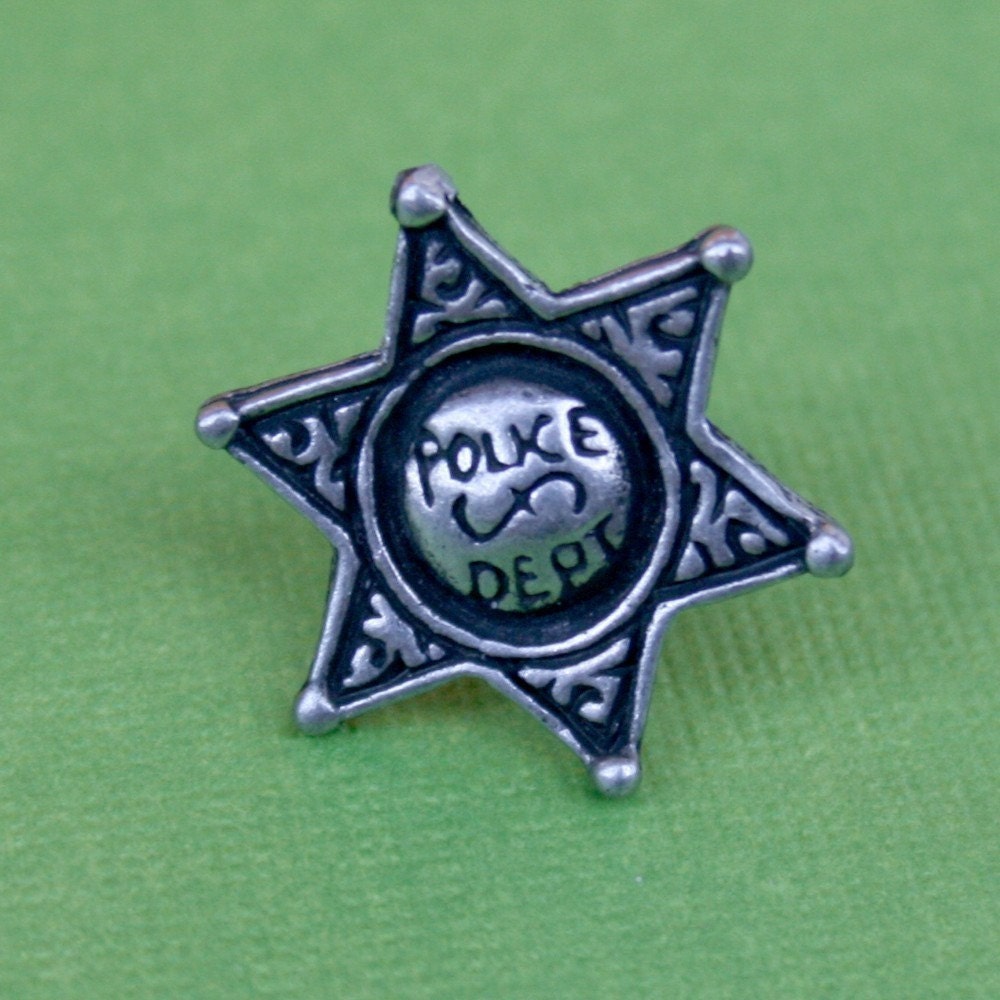 Tie Tack - Police Badge
