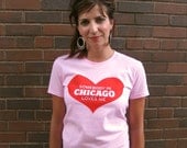 SALE- Women's Large: Somebody in Chicago Loves Me