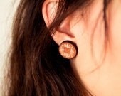 That Vintage Monarch - Earrings - Tasmanian Myrtle