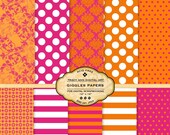 Giggles Digital  Scrapbook Papers