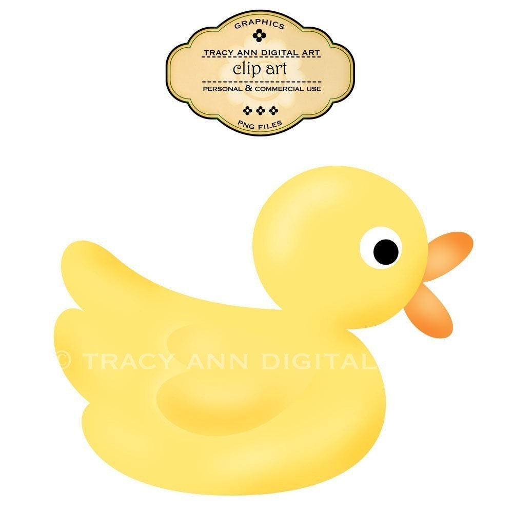 free baby shower duck clip art - photo #14