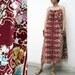 S-A-L-E 20 % off Floral Batik Halter Maxi Dress S M L