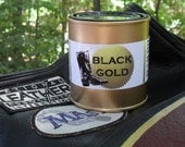 TWO CANS - Black Gold - Boot Grease Leathercare. Bootblack