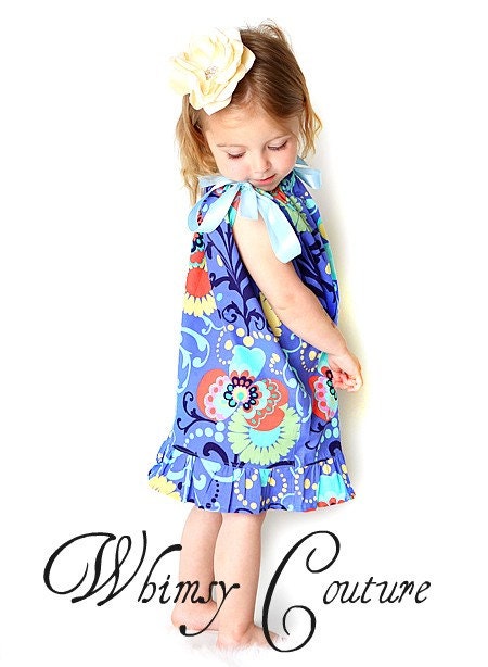 Whimsy Couture Sewing Pattern/Tutorial Pillowcase Dress and Halter Dress