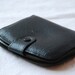 Vintage Mens Dark Brown Leather Wallet and Coin Purse 1940's - 1950's