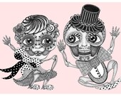 Jump'n'Jive (in pink or green)