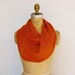 angora twisted cowl