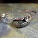 Copper Cuff with Brass Flower - Meadowflower
