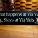 What happens at Yia Yia's Greek Grandmother Wood Sign Painted