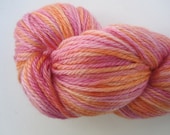 Merino Tencel Superwash Fingering Weight Yarn-Hand Painted