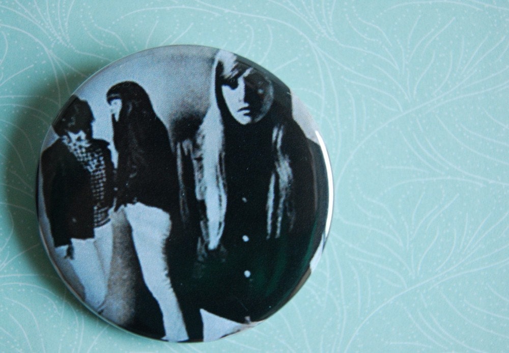 Sophisticated bom bom 2.25 inches pinback button