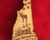 FOR BECKY Washington State Wooden Customized Magnet