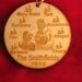 2012 Wooden Personalized Family or Grandparent Ornament tag