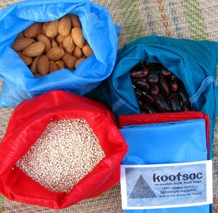 Re-usable food bags - set of three medium