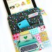 Patchwork Happiness -- Zippered iPad Case -- Only one Made (free U.S. shipping)