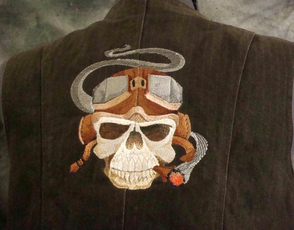 aviator skull