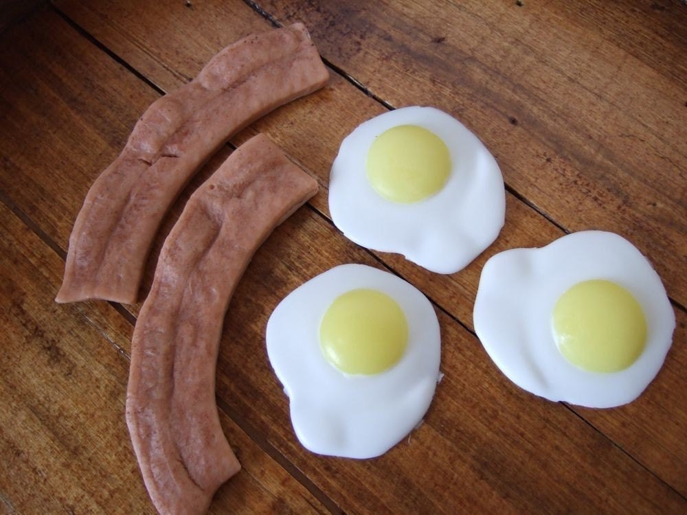 Bacon N Eggs Breakfast Soap Set