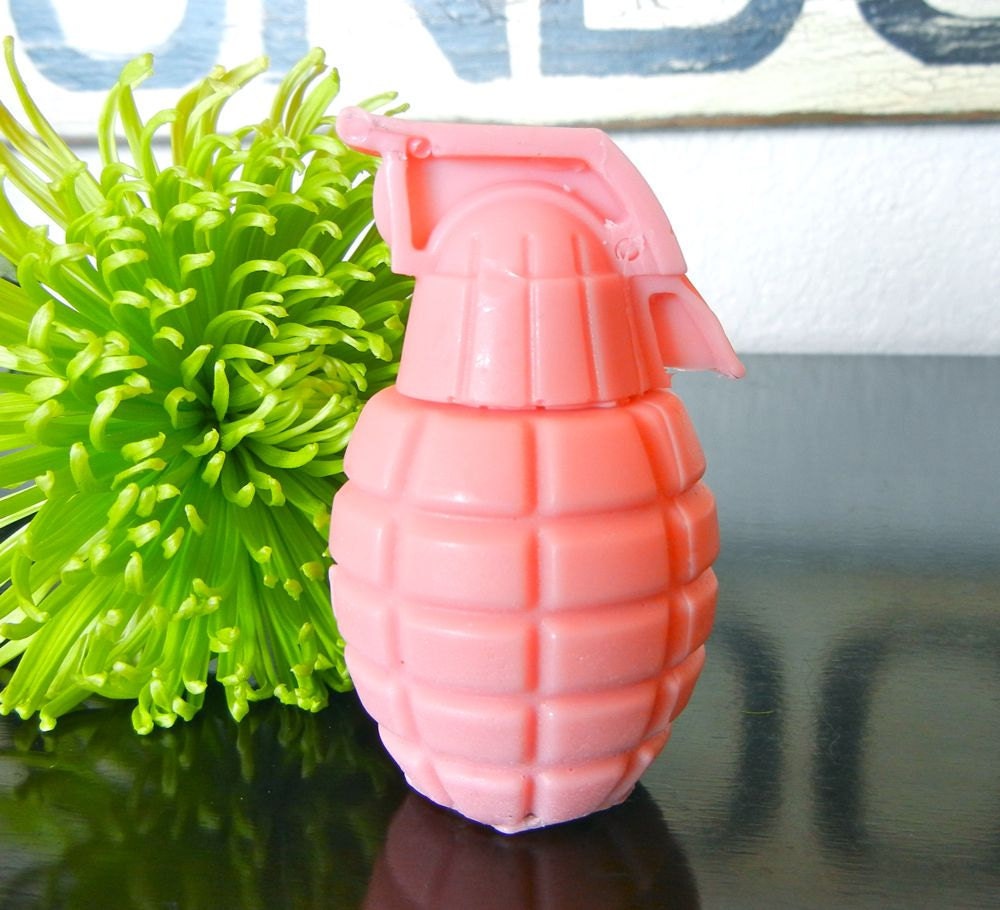 Pink Grenade Soap