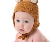 Fox Hat CROCHET PATTERN