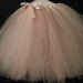 Womens Small Shabby Chic Pink Cocktail Length Tutu Perfect for Weddings and Portraits