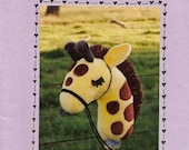 Kids Stick Giraffe Sewing Pattern by Nebraska Designer Kimberly Loberg