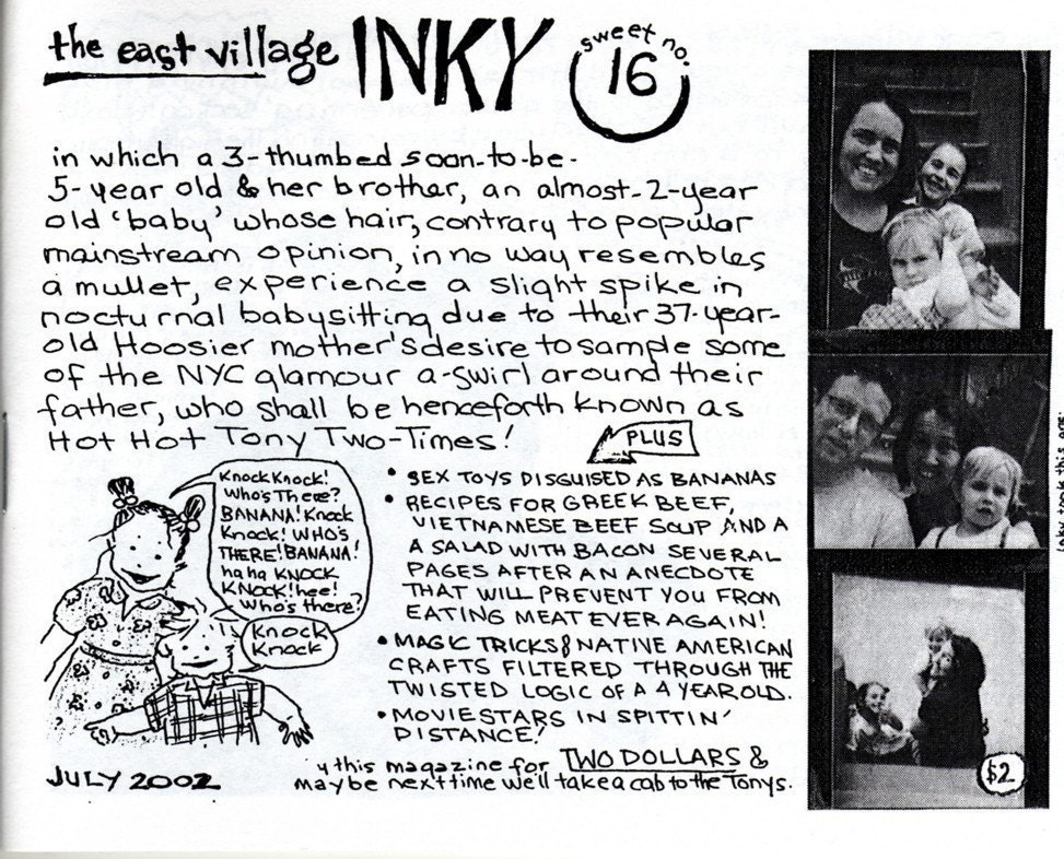 The East Village Inky, Issue No. 16
