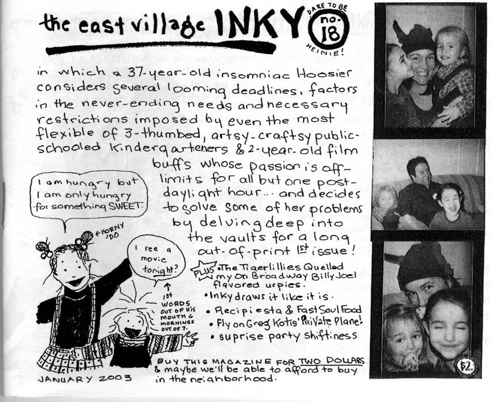 The East Village Inky, Issue No. 18