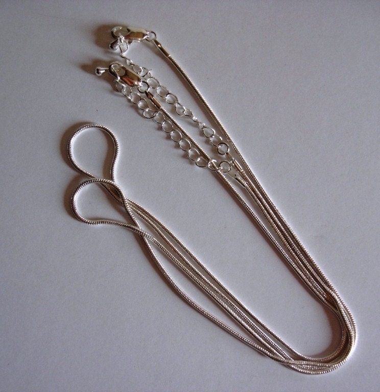 Jewelry, Necklace for pendants, Jada Silver Plated Chain Necklace