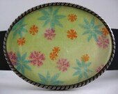 Men or Womens Belt Buckle - Spring Tropic Jada Belt Buckle