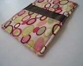 Pink Bangle Dots Gift Card Holder / Business and Credit Card Holder