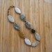 Silvana Necklace - Ocean Jasper, Golden Sheen Obsidian, Bronze Glass - Short, Textural Gold and Green Necklace