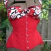 Pin Up Style Overbust Corset
