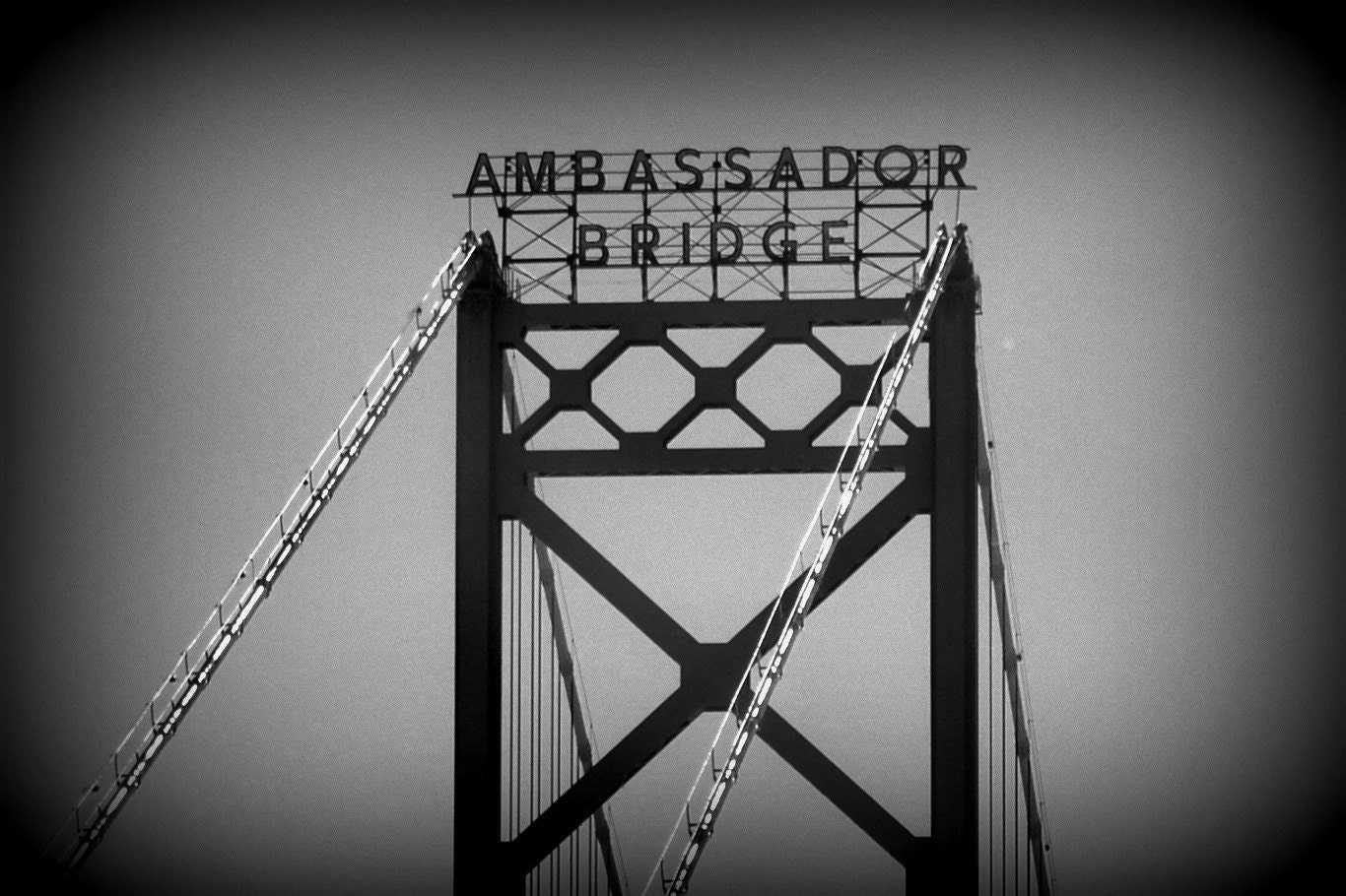 5x7 Ambassador Bridge Fine Art Print