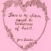 Jane Austen original art - Charm - Emma quote, Regency inspired