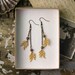 lace earrings -DAVINA- dangle earrings - long earrings