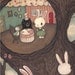 Tree Print Animal Critter Children Wall Art---Forest Grove Apartments