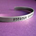 Haunted Mansion Bracelet: Foolish Mortal -Halloween Cuff Bracelet Disneyland