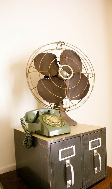 Vintage Industrial Airline Fan -- Oversized and Working