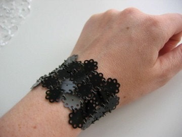 sequin wide bracelet - all colors
