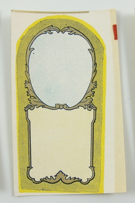 RESERVED Set of 137 Vintage Blank Labels by SewingVineyard on Etsy