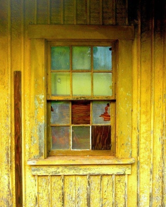 Fine Art Photography Print - Pu'unene School window - 8x10 print