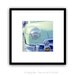 Vintage car photograph, Mint green, photograph, Mad Men, chrome, amber yellow light periwinkle blue mid century photography 8x8