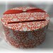 Red and White Damask with Red Wedding Card Box Holder