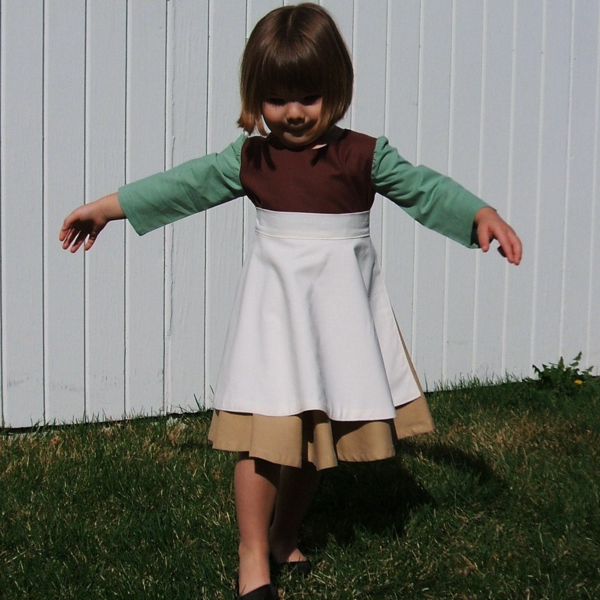 Cinderella Work Dress custom size 6 months to girls 10 for your practical princess Cinderella signature on apron