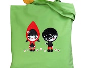 Little Red Riding Hood and the Wolf Tote
