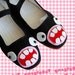 Googly Eyed Monster Mary Jane Shoes - Size 8