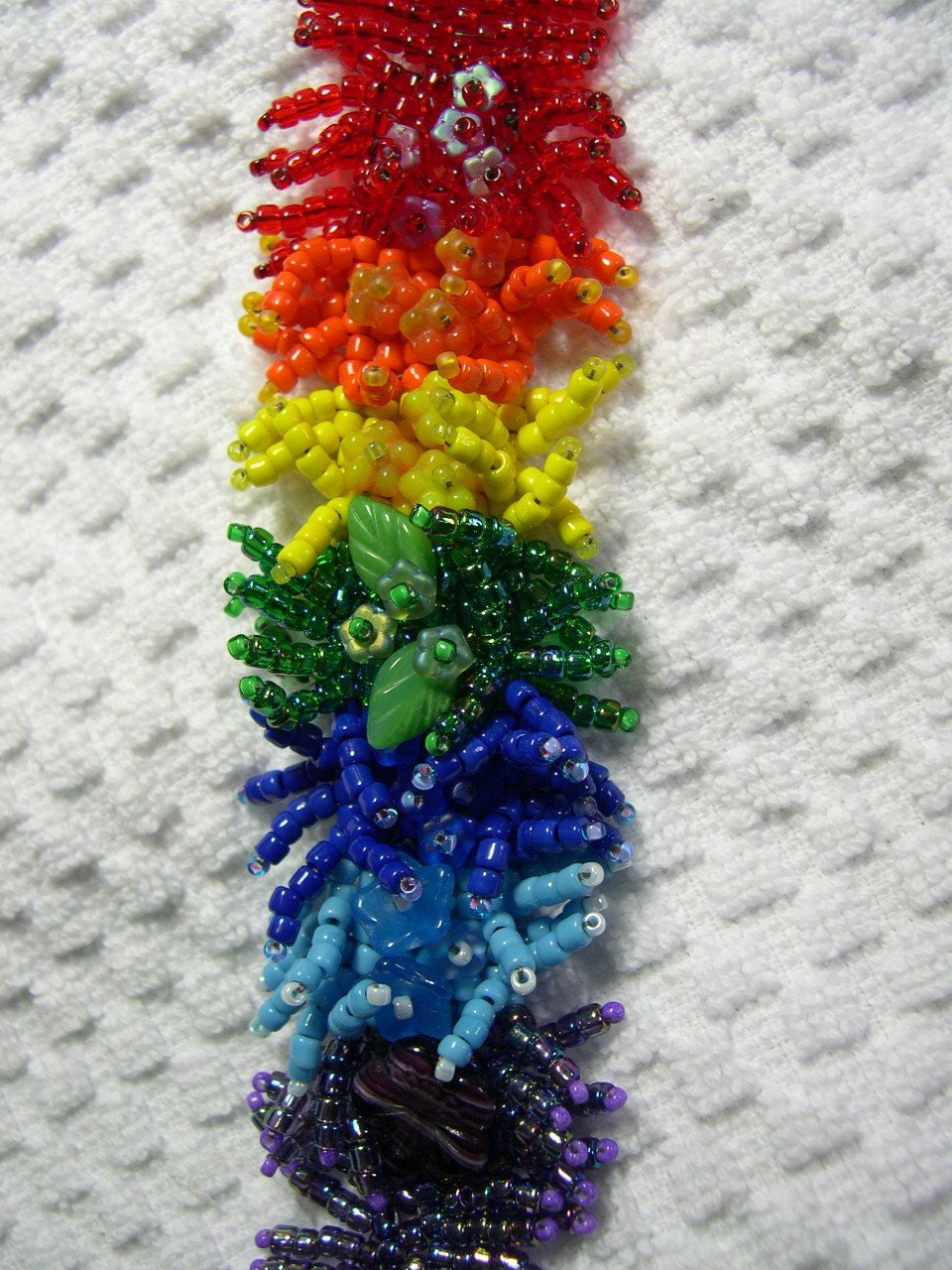 Over the Rainbow Woven Bracelet