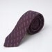 Vintage Purple Wool Necktie