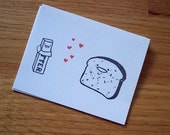 Butter Loves Toast Notecard Set